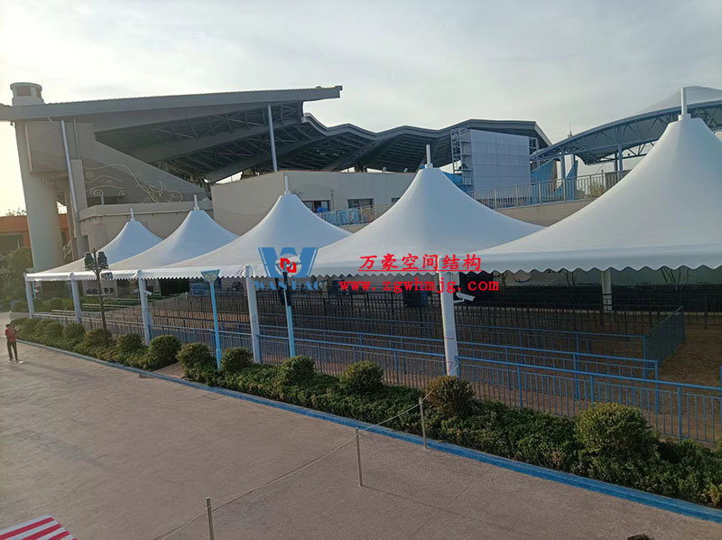 上海海昌海洋公园钢膜结构工程